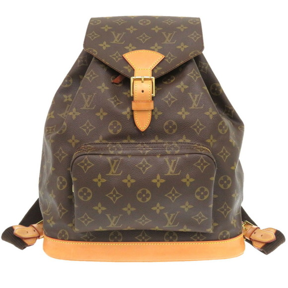 LOUIS VUITTON Montsouris GM Monogram M51135 Backpack LV 1062 - Picture 2 of 10